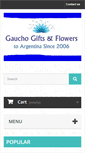 Mobile Screenshot of gauchogifts.com